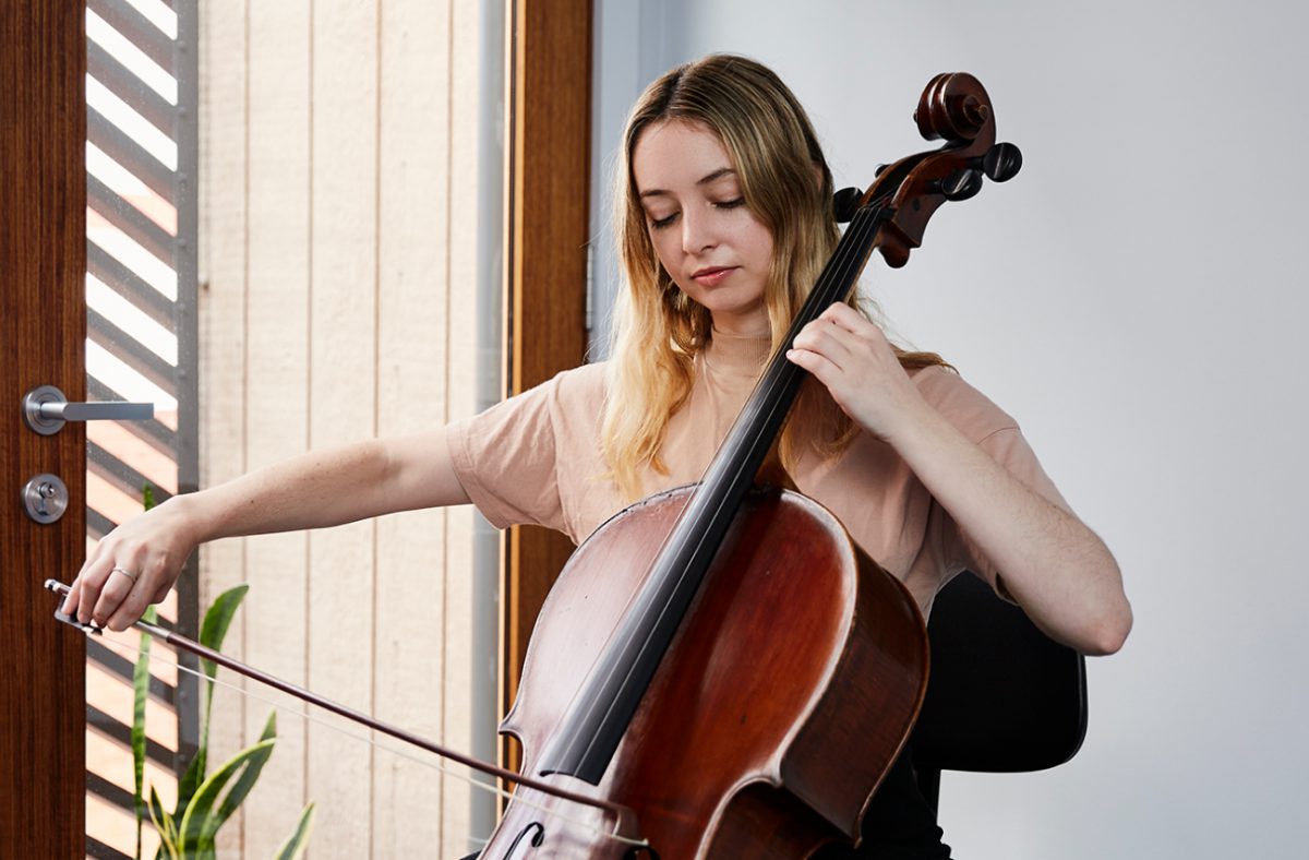 Experienced Players Musician playing the cello