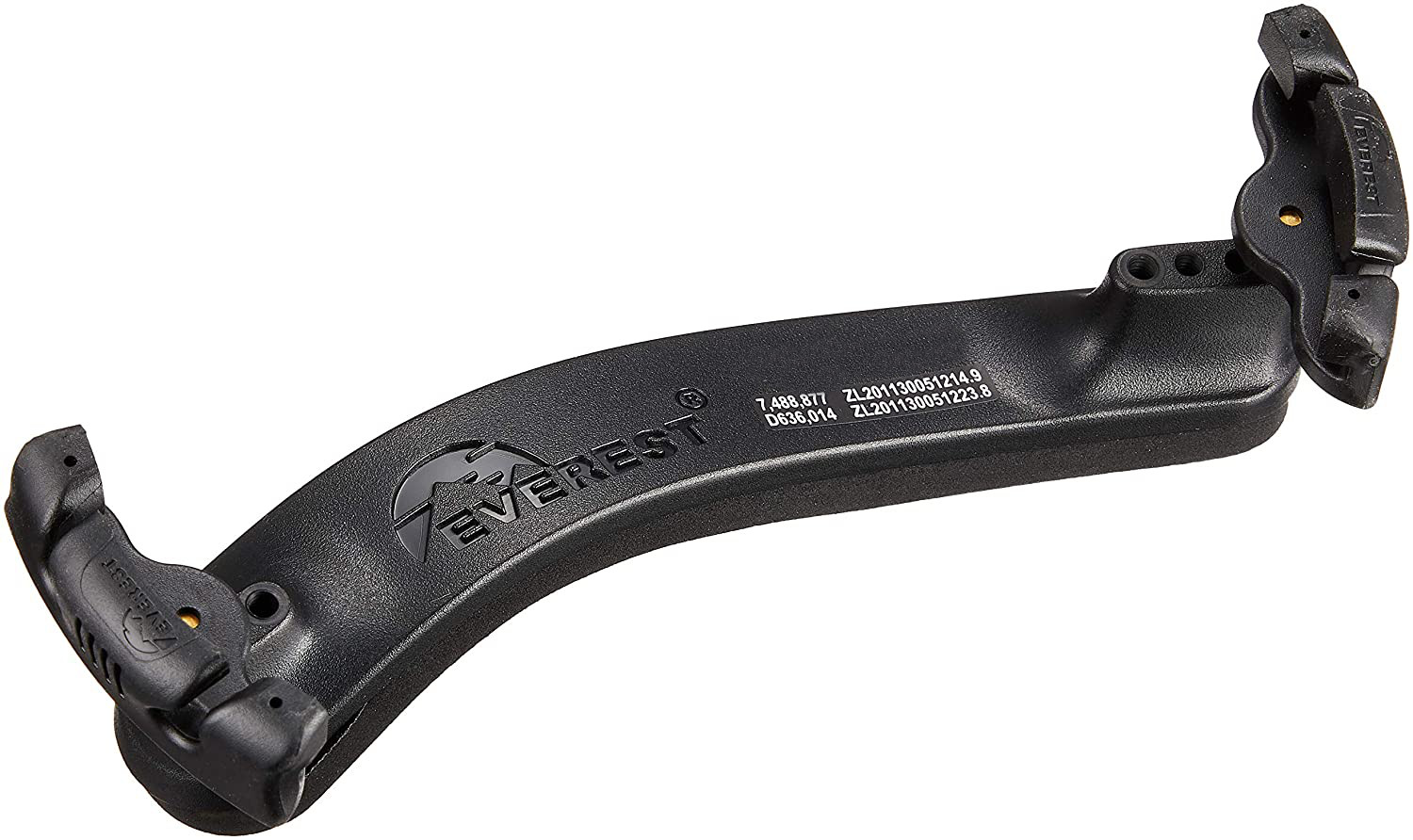 Everest Violin Shoulder Rest Black 3/4-1/2 - Image 3