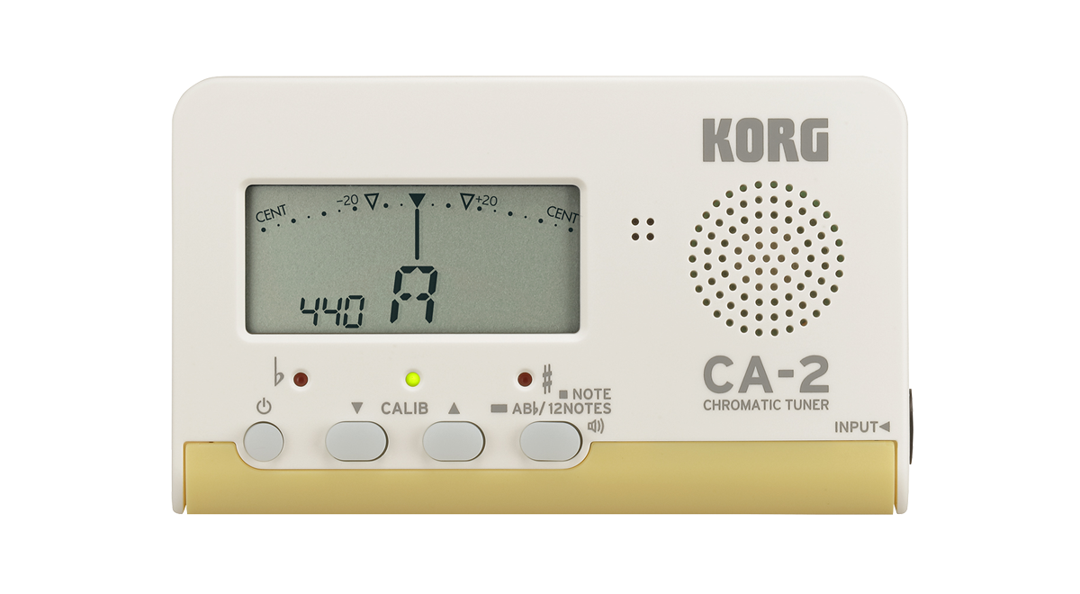 Korg Tuner front view- White
