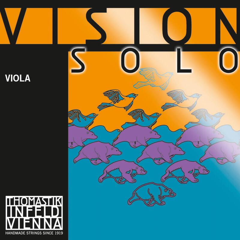 Thomastik Vision Solo Viola String Set, Full size