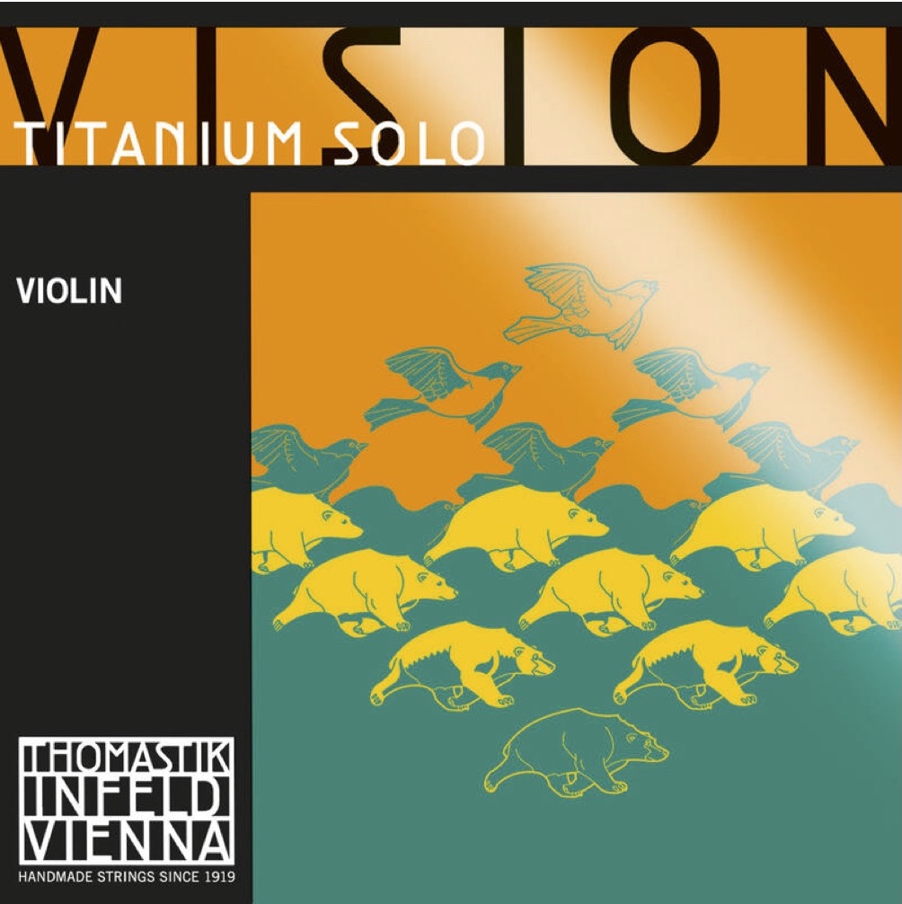 Thomastik Vision Titanium Solo Violin String Set 4/4