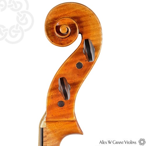 Martin Schuster baroque viola, Amersfoort, Netherlands, 1991-2992