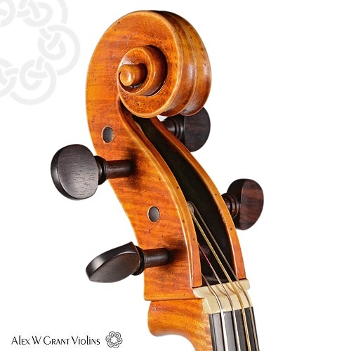 Martin Schuster baroque viola, Amersfoort, Netherlands, 1991-2993