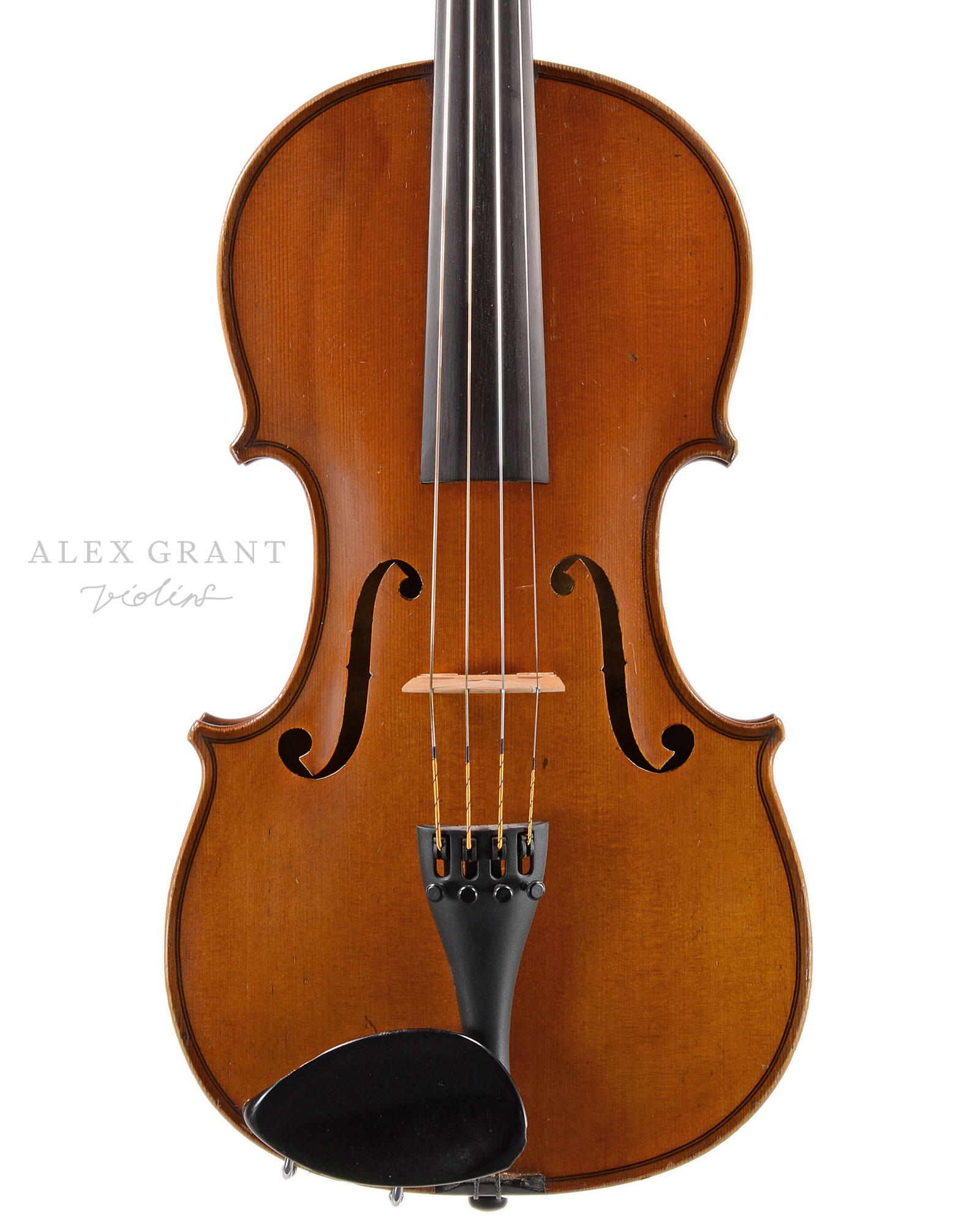 French 15 3/4" Viola, Mirecourt School c.1910 - Image 3