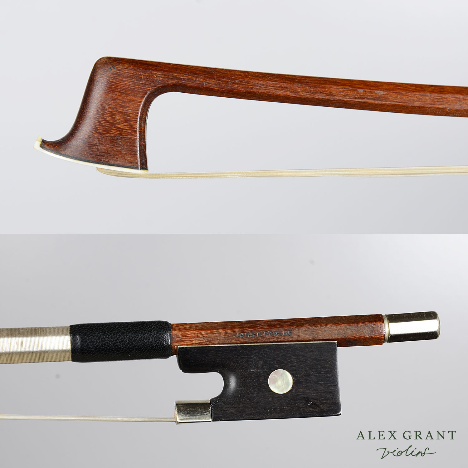 Johs. O. Paulus German Viola Bow, c.1960