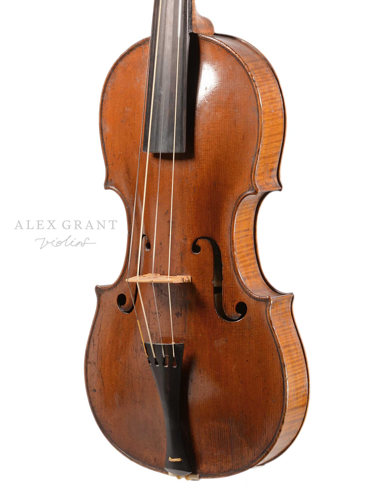 John Johnson English Baroque Violin, c.1750 - Image 4