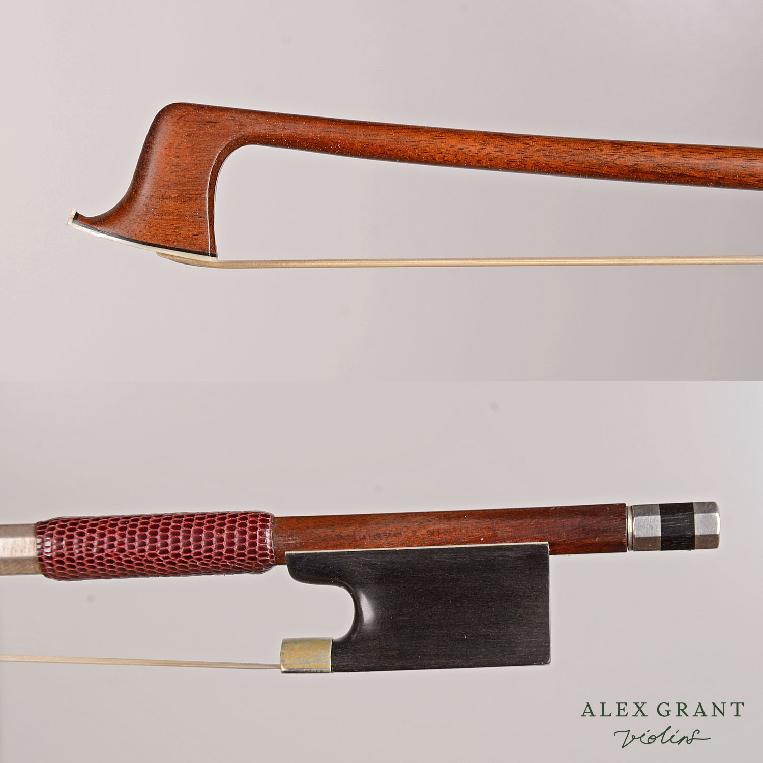 German Violin Bow, Faint ‘Viorin’ Stamp c.1930