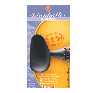 Wittner Space Age Central Violin Chin Rest, 4/4 - Image 2