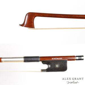 Image of Brazilwood Schumann Viola bow, tip and frog