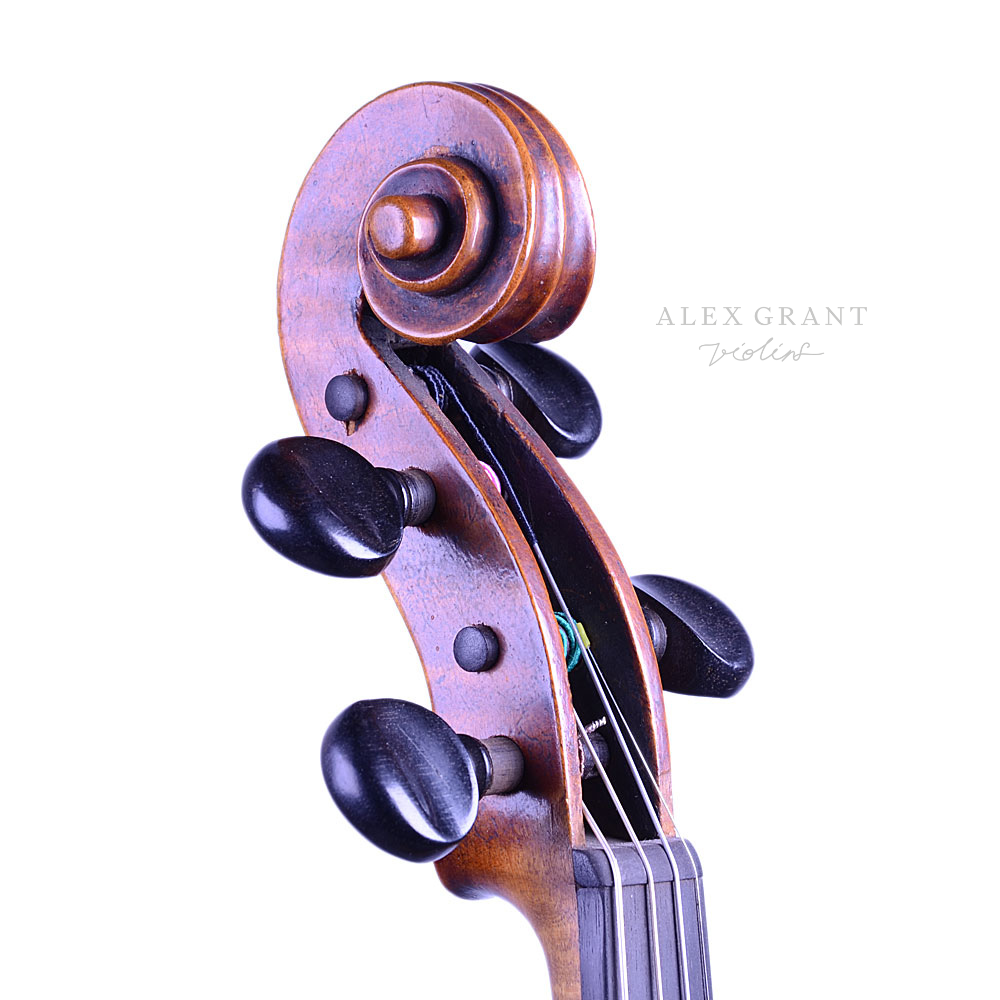 German, Bavarian School, Violin c.1880 - Image 4