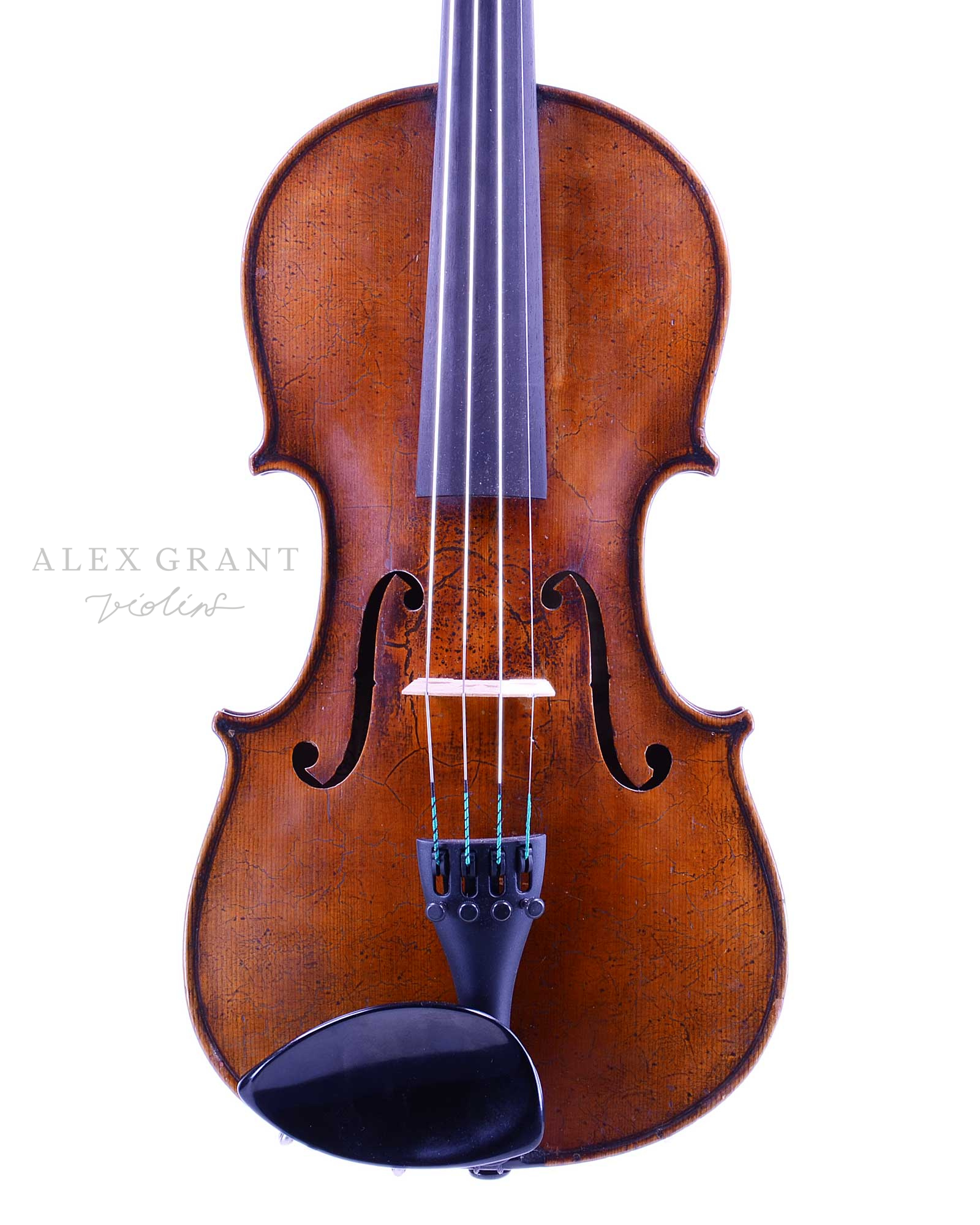 German, Bavarian School, Violin c.1880 - Image 3