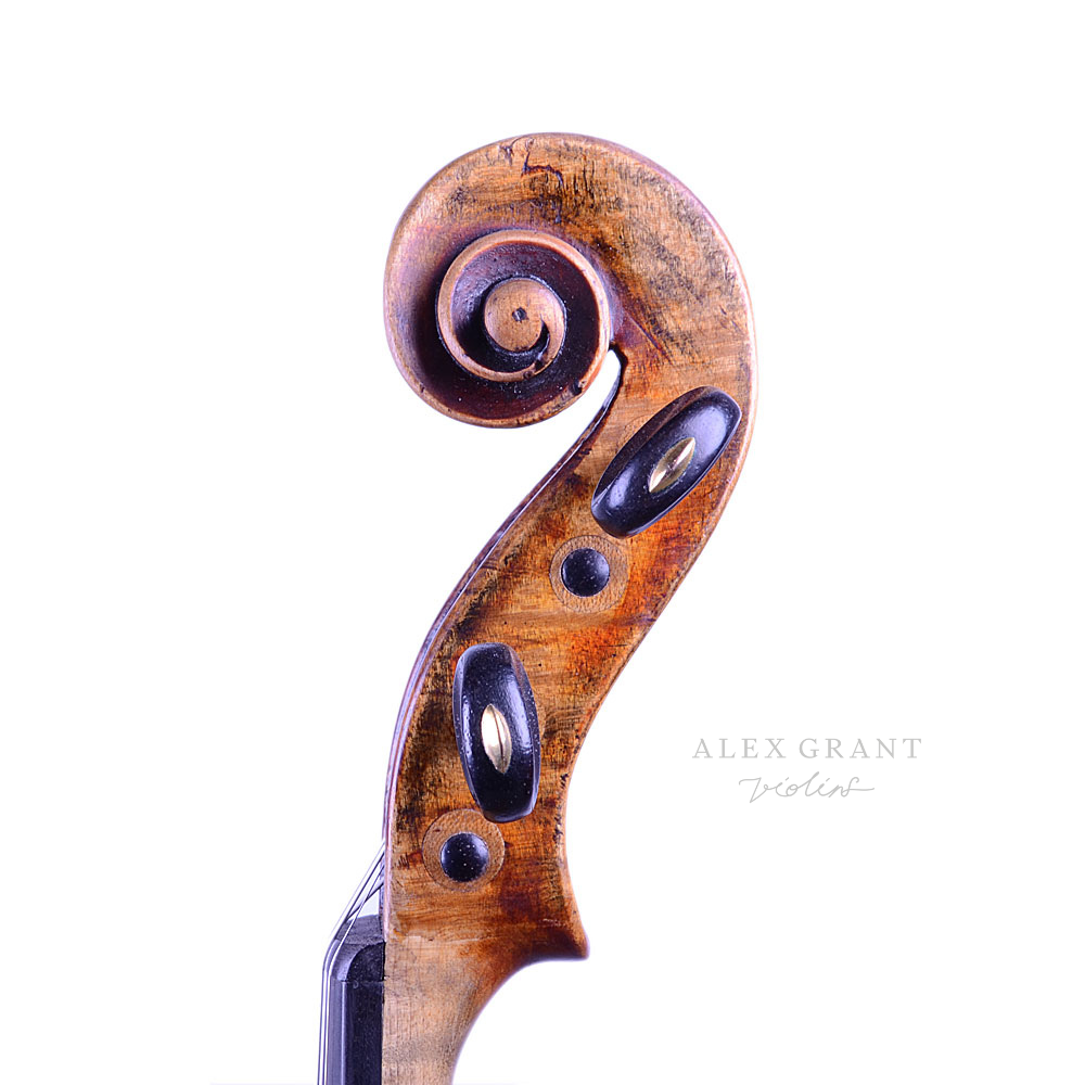German, Mittenwald School, Violin c.1850 - Image 4