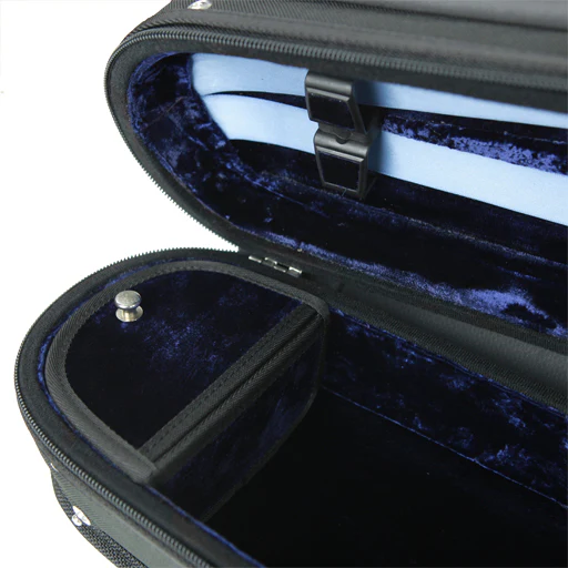 GEWA Liuteria Maestro Shaped Viola Case close up of rosin pocket